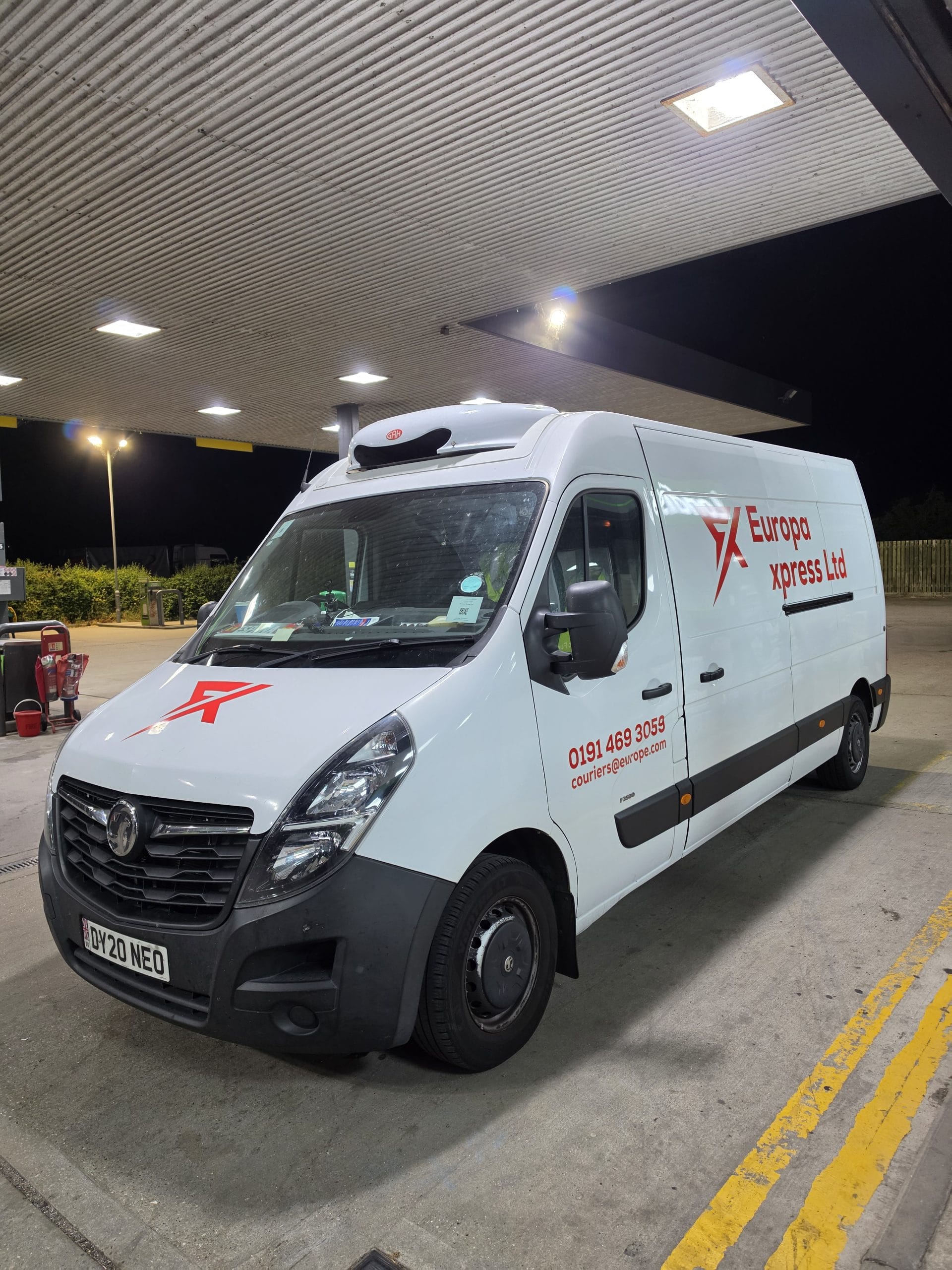 Temperature-Controlled Van | Europa Xpress Ltd
