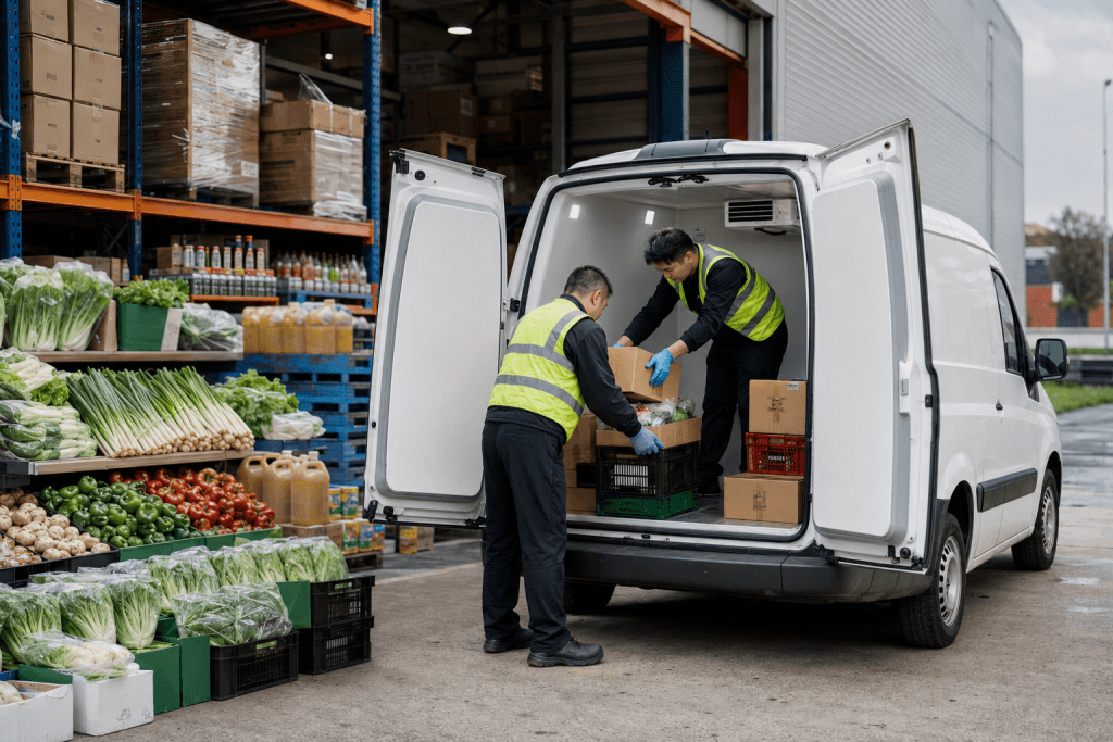 Collections From Asian Warehouses, Cash and Carries, and Food Producers | Europa Xpress Ltd