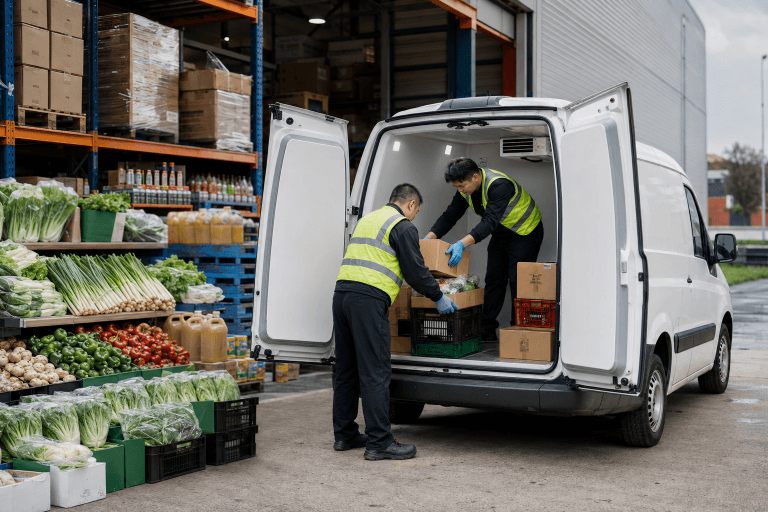 Collections From Asian Warehouses, Cash and Carries, and Food Producers | Europa Xpress Ltd