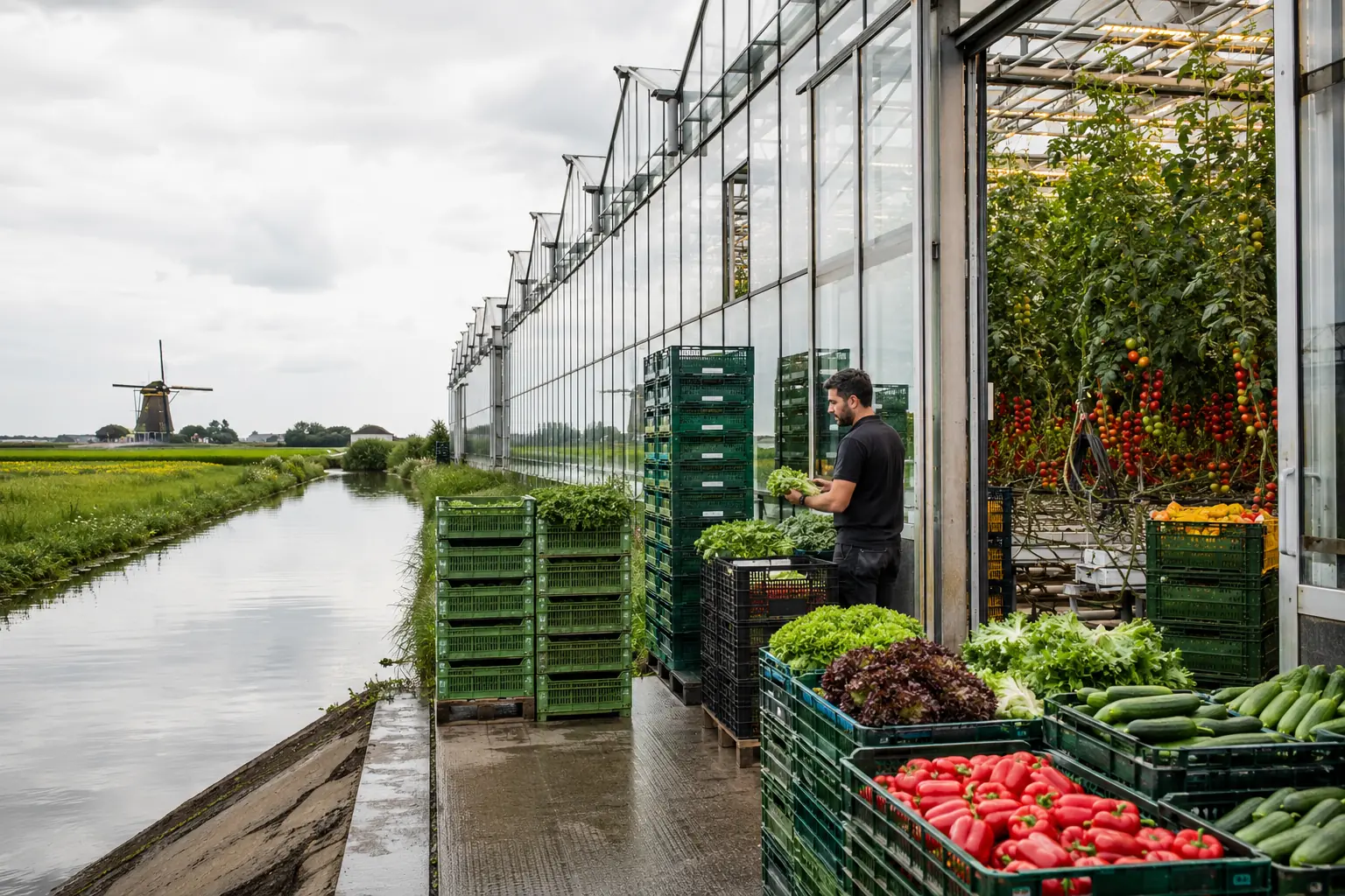dutch food farm temperature controlled