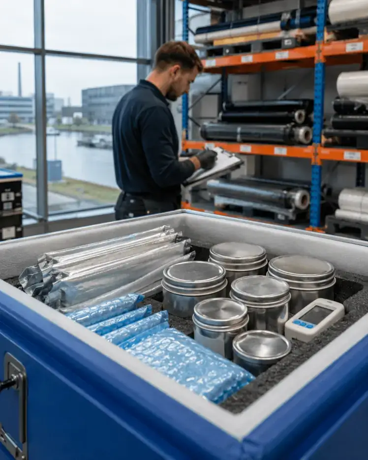 temperature controlled materials Europa Xpress